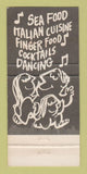 Matchbook Cover - Saluto's Restaurant Burlingame CA 30 Strike