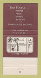 Matchbook Cover - C Street North Sacramento CA girlie 30 Strike