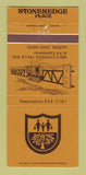 Matchbook Cover - Stonehedge Place Akron OH 30 Strike