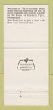 Matchbook Cover - Yorktowne Restaurant York PA 30 Strike