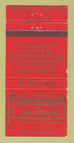 Matchbook Cover - Yesteryear's Restaurant Easton MD WEAR 30 Strike