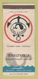 Matchbook Cover - Whale's Tale Restaurant Lahaina Hawaii 30 Strike