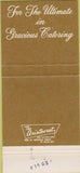 Matchbook Cover - Florham Park Country Club NJ Golf 30 Strike