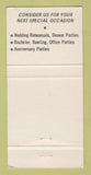Matchbook Cover - Roman Point Restaurant  Pewaukee WI 30 Strike