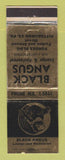 Matchbook Cover - Black Angus Restaurant Pittsburgh PA WEAR