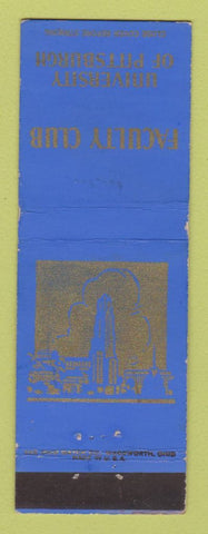 Matchbook Cover - Faculty Club University of Pittsburgh PA