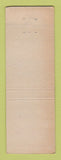 Matchbook Cover - Simmons College Boston MA WEAR