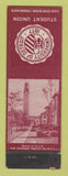 Matchbook Cover - University of Detroit MI Student Union WORN