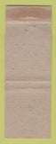 Matchbook Cover - King Edward Hotel New Westminster BC
