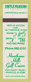 Matchbook Cover - Mee Kwon Golf Course Mequon WI Saukville Hawthorne Hills