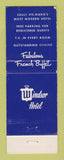 Matchbook Cover - Windsor Hotel Sault Ste Marie ON