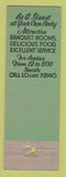 Matchbook Cover - Kugler's Restaurant Philadelphia PA