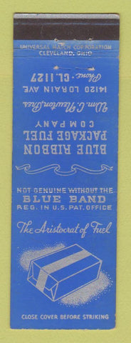 Matchbook Cover - Blue Ribbon Package Fuel Cleveland OH WEAR