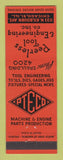 Matchbook Cover - Peerless Tool & Engineering Chicago IL