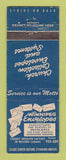Matchbook Cover - Winnipeg Envelopes MB WEAR