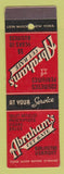 Matchbook Cover - Abraham's Cut Rate Burlington VT SAMPLE