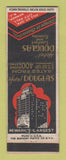 Matchbook Cover - Hotel Douglas Newark NJ