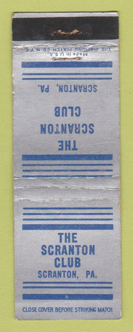 Matchbook Cover - The Scranton Club PA WEAR