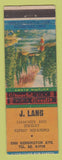 Matchbook Cover - J Lang Jewelry Repair