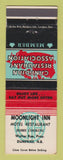 Matchbook Cover - Moonlight Inn Dumfries NB
