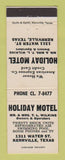 Matchbook Cover - Holiday Motel Kerrville TX