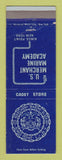 Matchbook Cover - US Merchant Marine Academy Kings Point NY WEAR