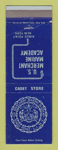 Matchbook Cover - US Merchant Marine Academy Kings Point NY WEAR