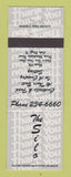Matchbook Cover - The Silo Restaurant Lake Bluff IL