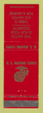 Matchbook Cover - US Marine Corps There is No Match