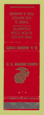 Matchbook Cover - US Marine Corps There is No Match