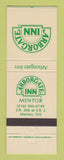 Matchbook Cover - Arborgate Inn Mentor OH