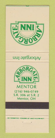 Matchbook Cover - Arborgate Inn Mentor OH