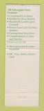 Matchbook Cover - Arborgate Inn Mentor OH