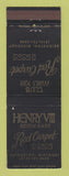 Matchbook Cover - Club Mali Kai Red Carpet Inn Bridgeton MO