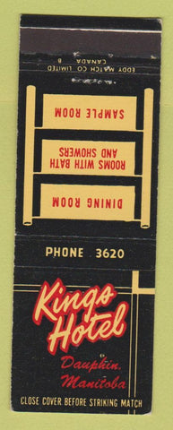 Matchbook Cover - Kings Hotel Dauphin MB