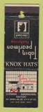 Matchbook Cover - Tabin Pearlman Men's Clothes New York City WEAR