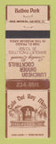 Matchbook Cover - Cafe Del Rey Moro Balboa Park CA WEAR
