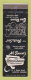 Matchbook Cover - Al Sweet's San Remo Restaurant Griffith IN