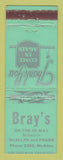 Matchbook Cover - Bray's McAllen TX