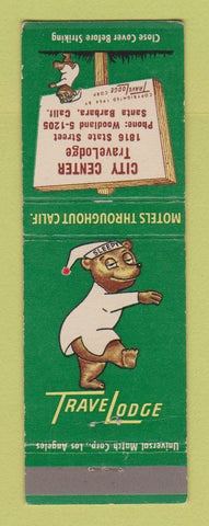 Matchbook Cover - Travel Lodge Motel Santa Barbara CA