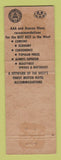 Matchbook Cover - Travel Lodge Motel Santa Barbara CA