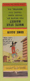 Matchbook Cover - White Star Market Bristol VA hillbilly WEAR