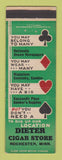 Matchbook Cover - Dieter Cigar Store Rochester MN