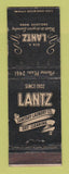 Matchbook Cover - Ben Lantz Laundry Denver Colorado WEAR