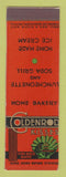 Matchbook Cover - Goldenrod Kisses York Beach ME Luncheonette feature SAMPLE