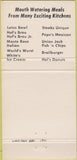Matchbook Cover - World's Fare Restaurant Concord CA 30 Strike