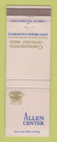 Matchbook Cover - Allen Center Officers' Mess Long Beach CA