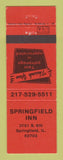 Matchbook Cover - Springfield Inn IL