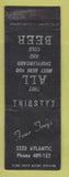Matchbook Cover - Four Treys Bar