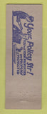Matchbook Cover - Thierwechter Insurance Oak Harbor OH WEAR